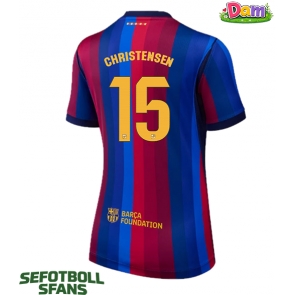 Barcelona Andreas Christensen #15 Hemmatröja Kvinnor 2026-27 Kortärmad